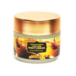 Ultimate Nourishing Luxe Care Night Cream with Intense Enzyme Power (Vit-E, Niacinamide, AHA, Retinol)