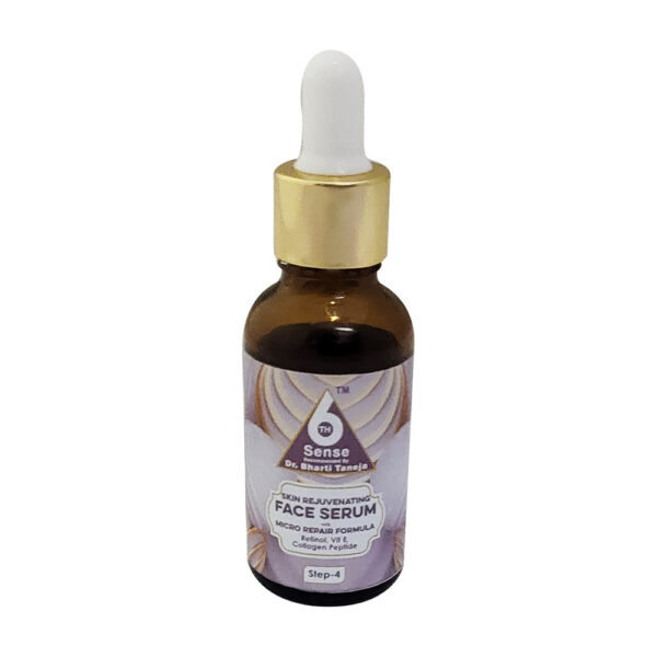 Skin Rejuvenating Face Serum with Micro Repair Formula (Retinol, Vit E, Collagen Peptide)