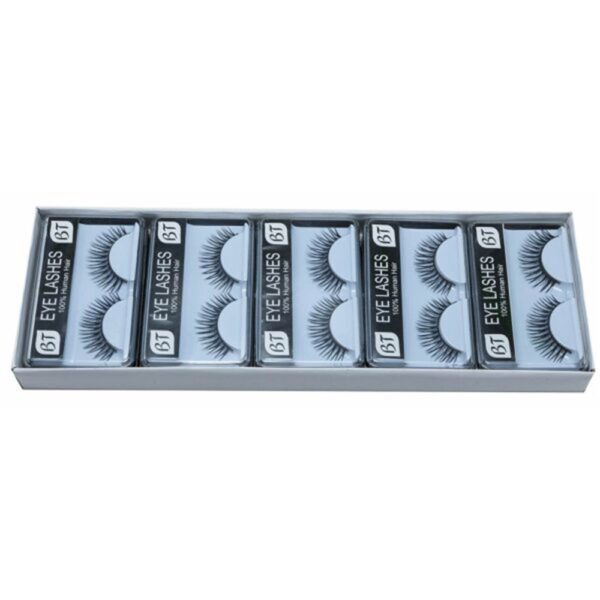 HUMAN HAIR FALSE EYELASHES BOX