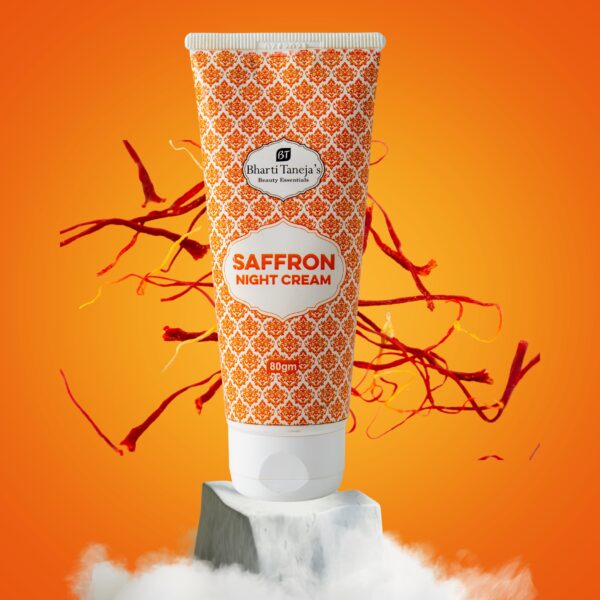 saffron night cream "overnight cream," "sleeping mask," "repair cream," "night moisturizer," and "regenerative cream."