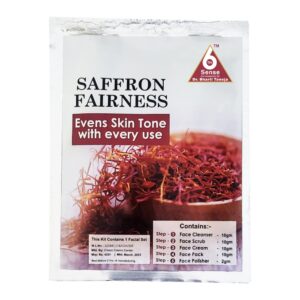 Saffron Fairness Facial Kit